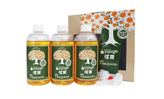 蔬果清潔劑_Gbao_orange_natural_fruit_dish_cleaner_taiwan_dietu