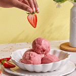 Vitamix調理機-A2500i-A3500i-超跑級調理機-北鼎-BUYDEEM-多功能蒸燉鍋-陳月卿-養生達人-食譜-夏天－冰品－芙蓉香蕉草莓冰淇淋