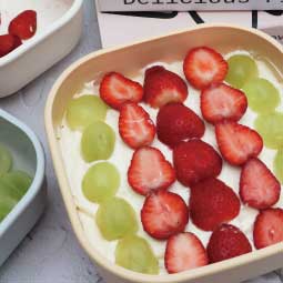 OMADA Pull Box易拉保鮮盒-水果冰盒蛋糕-icebox-cake-fruit-草莓-葡萄