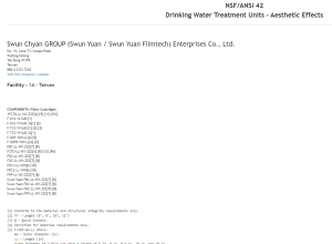 Vitaway-維他惠-水機-活水機-淨水器-認證-SGS-NSFI-BSMI-FDA