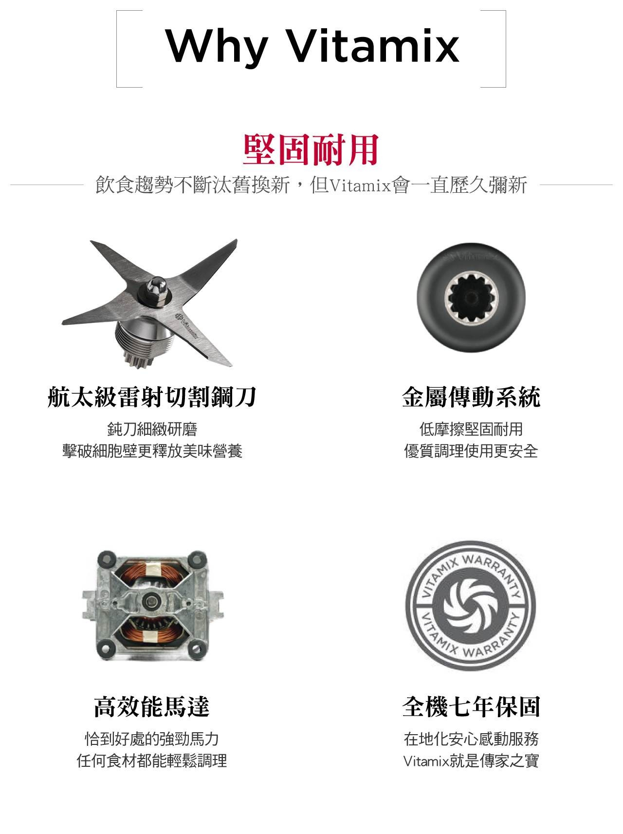 Vitamix-E320調理機-堅固耐用與萬用調理
