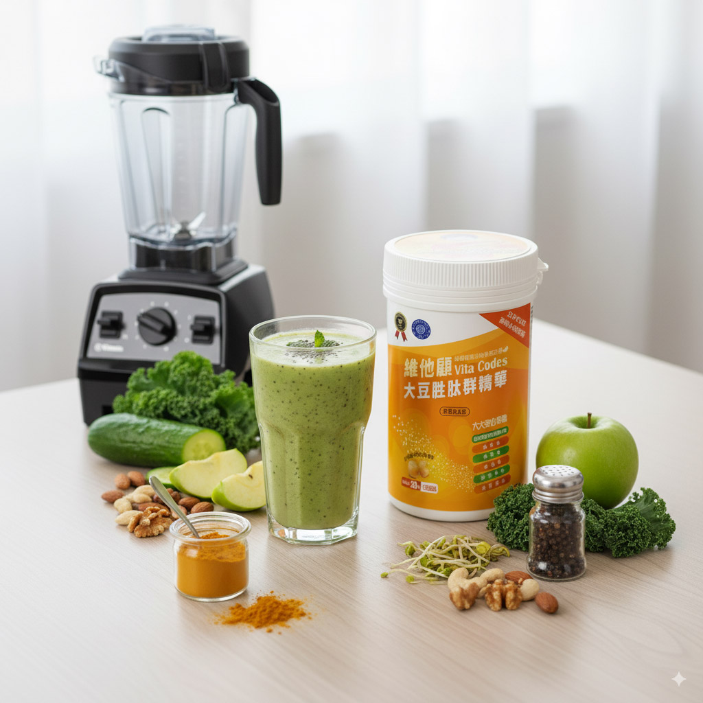 vitamix-調理機-控糖-血糖-綠拿鐵-醫生-陳月卿-健康-直播-軒宇診所院長 張軒睿