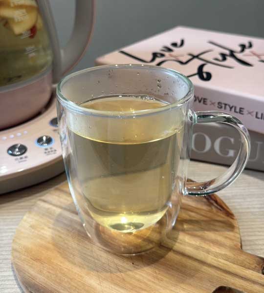 vitamix-調理機-北鼎-粉漾壺-冬季-秋冬-換季-飲品-蘋果養顏茶-女明星-養顏-美容-趙露思