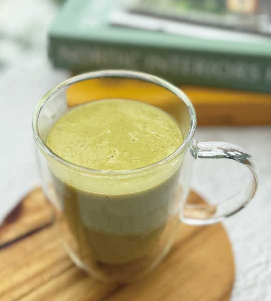 Vitamix-大侑-調理機-食譜-護眼-秋葵補氣綠拿鐵-穩血糖-長輩-顧腸胃-溫和-秋冬