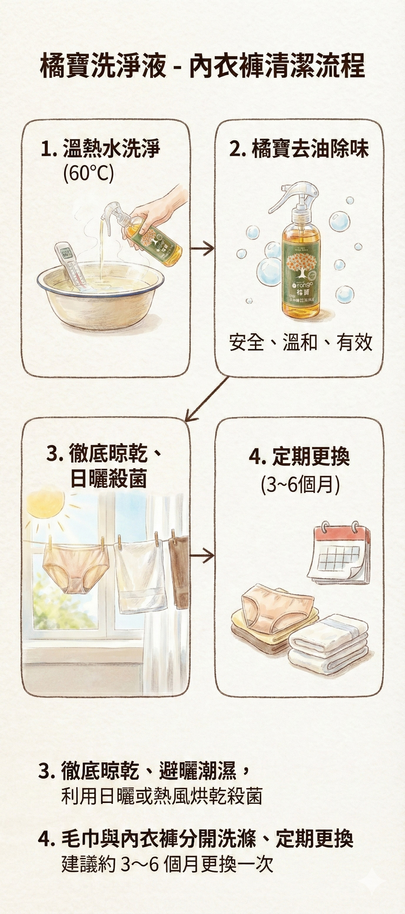 營養師這樣說_泌尿道感染_防護_橘寶_洗淨_清潔