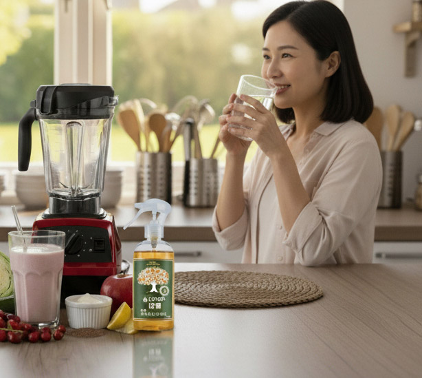 營養師這樣說_泌尿道感染_防護_橘寶_洗淨_清潔_Vitamix E320調理機